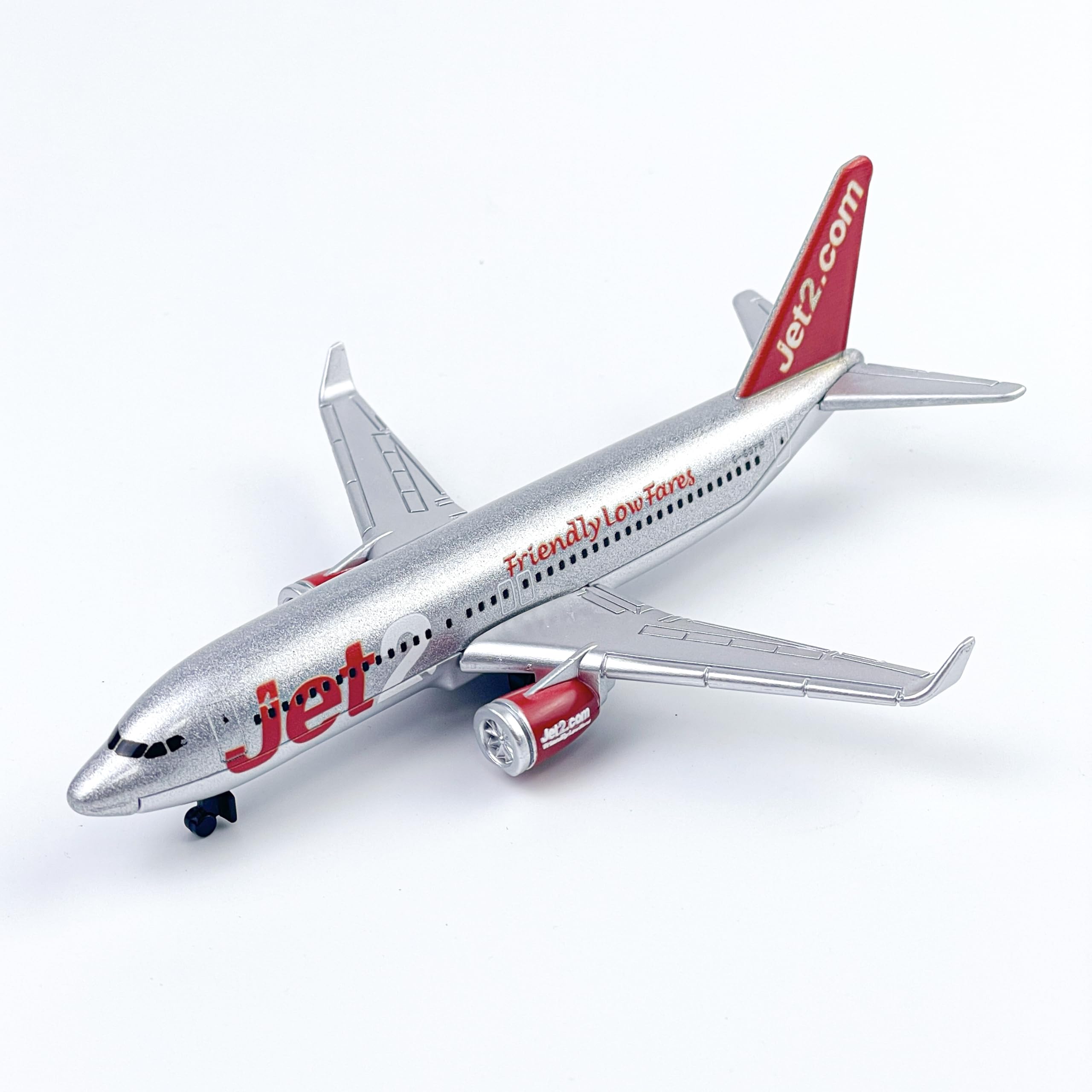 Amazon.com: WngAur Airplane Model, JET2 Aircraft Die-cast Metal